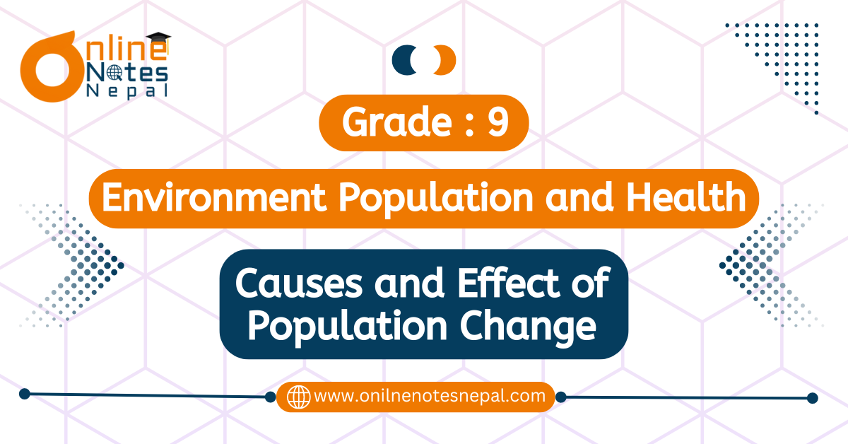 Unit 3: Causes and Effect of Population Change in Grade 9